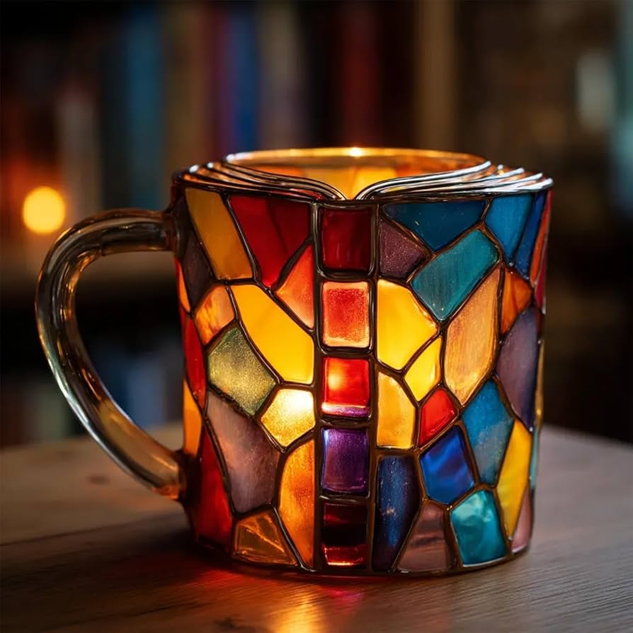 Mug artisanal 3D Aurora Book