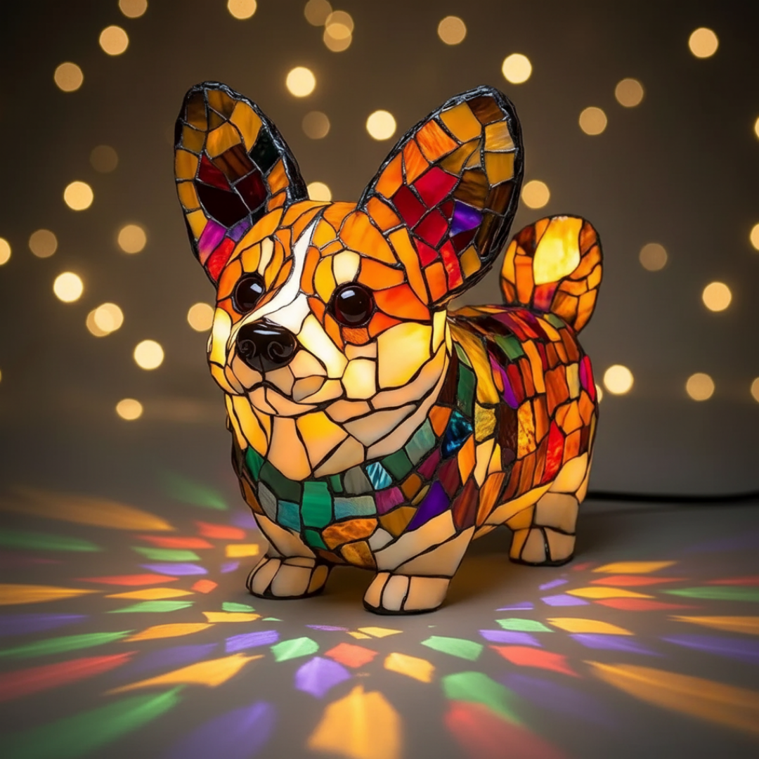 Nala de l'Éclat Éternel, le doux corgi de lumière