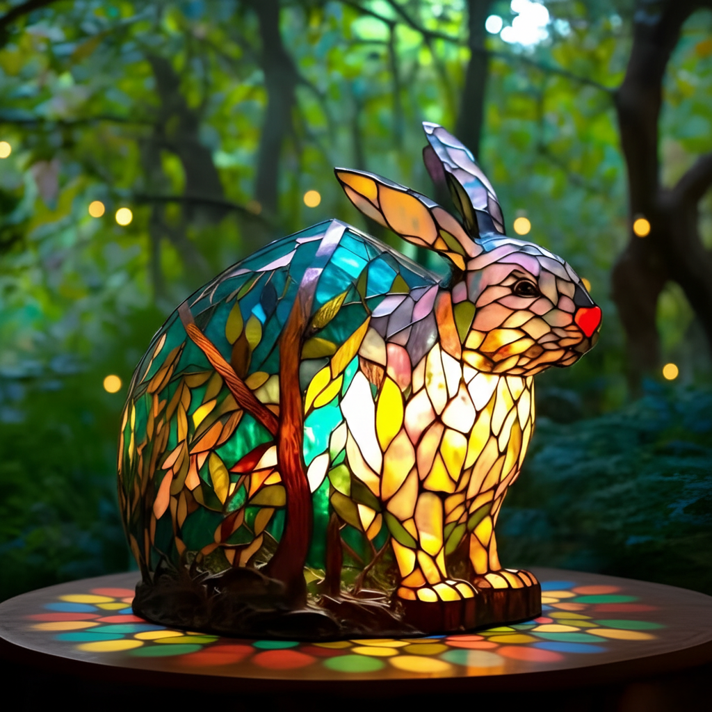 Lapin coloré par Noppie