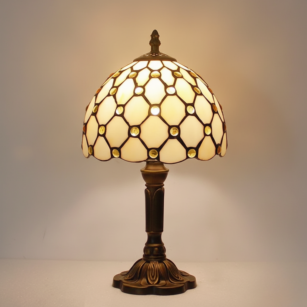 Lampe de table baroque vintage de luxe